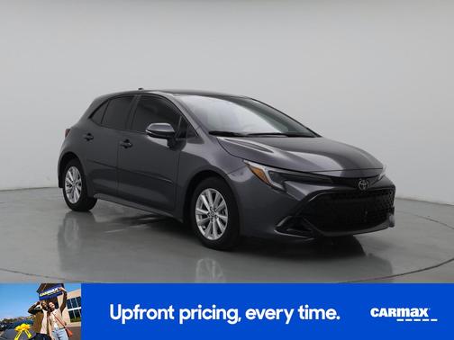 Gray 2025 Toyota Corolla Hatchback SE