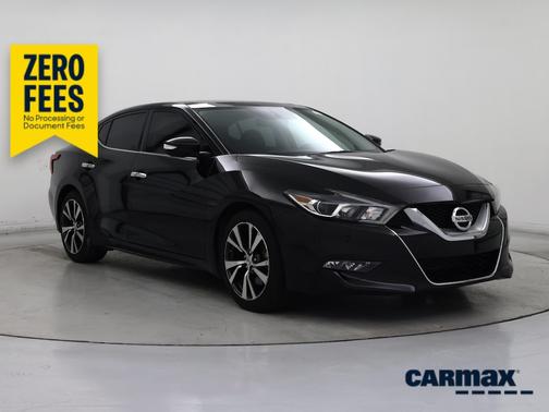 Burgundy 2017 Nissan Maxima SL