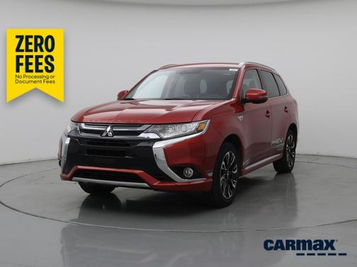 Red 2018 Mitsubishi Outlander PHEV SEL