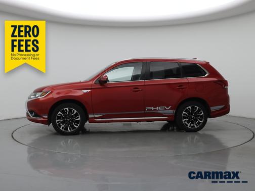 Red 2018 Mitsubishi Outlander PHEV SEL