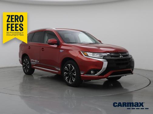 Red 2018 Mitsubishi Outlander PHEV SEL
