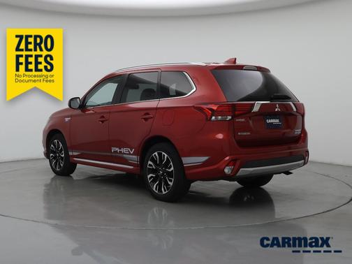 Red 2018 Mitsubishi Outlander PHEV SEL