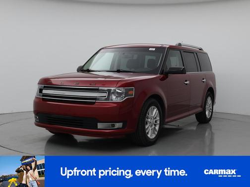 Red 2017 Ford Flex SEL