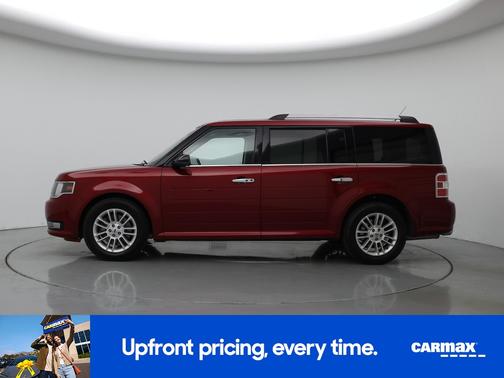 Red 2017 Ford Flex SEL