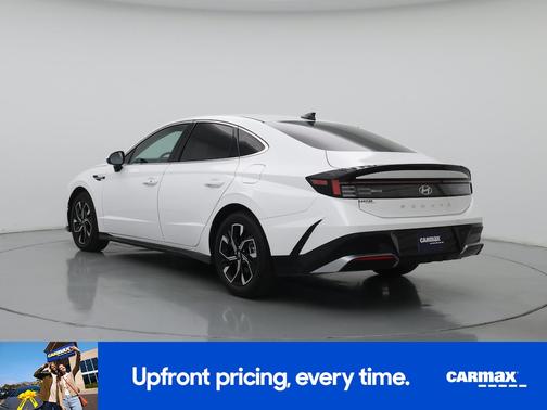 White 2024 Hyundai SONATA SEL