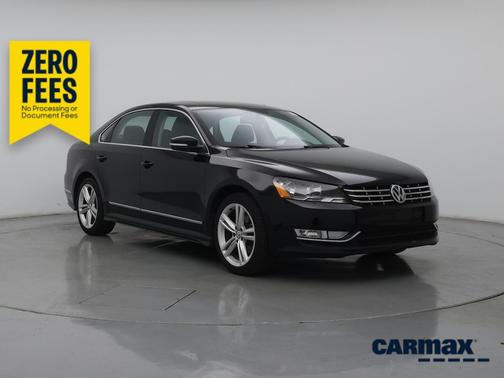 Black 2015 Volkswagen Passat SEL Premium