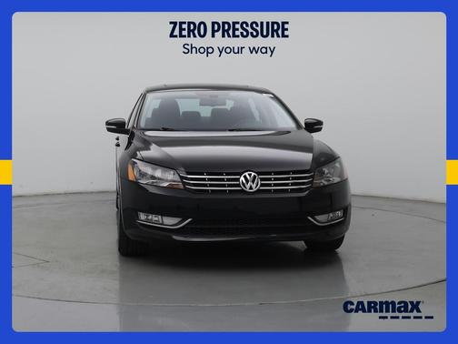 Black 2015 Volkswagen Passat SEL Premium