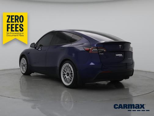Blue 2022 Tesla Model Y Performance