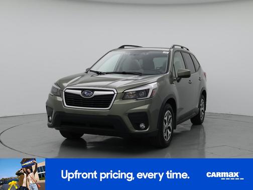 Green 2021 Subaru Forester Premium
