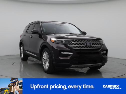 Burgundy 2023 Ford Explorer Limited