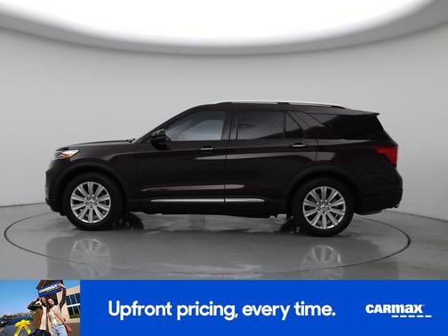 Burgundy 2023 Ford Explorer Limited