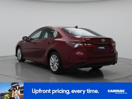 Red 2021 Toyota Camry LE