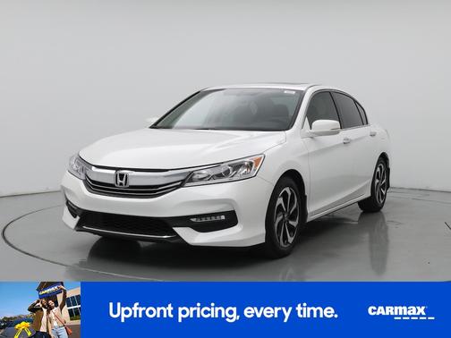 White 2017 Honda Accord EX-L