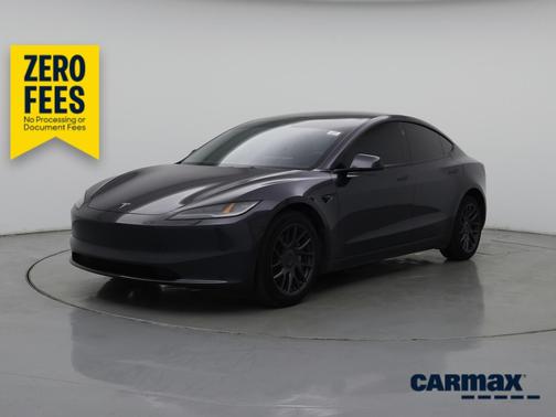 Gray 2025 Tesla Model 3 Long Range