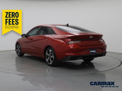 Orange 2021 Hyundai ELANTRA Limited