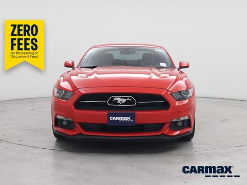 Red 2015 Ford Mustang GT Premium
