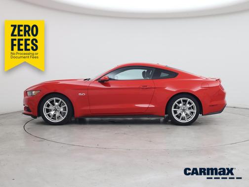 Red 2015 Ford Mustang GT Premium