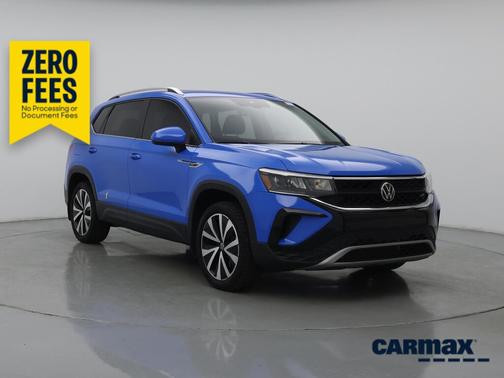 Blue 2023 Volkswagen Taos SE