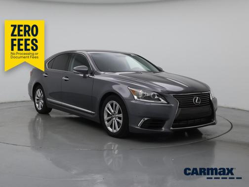 Gray 2016 Lexus LS 460