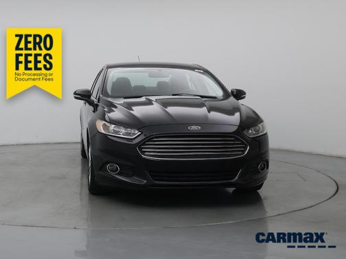 Black 2015 Ford Fusion Energi Titanium