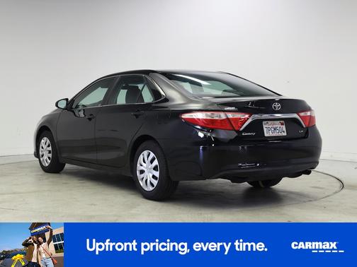 Black 2016 Toyota Camry LE