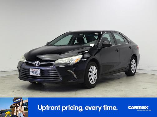 Black 2016 Toyota Camry LE