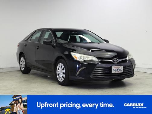 Black 2016 Toyota Camry LE