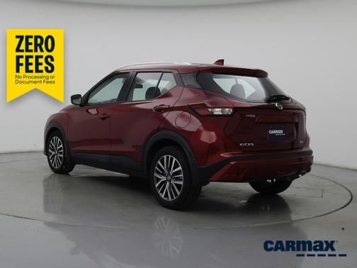 Burgundy 2021 Nissan Kicks SV