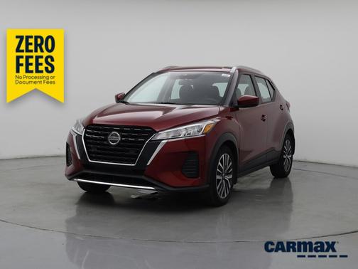 Burgundy 2021 Nissan Kicks SV