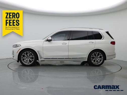 White 2021 BMW X7 xDrive40i