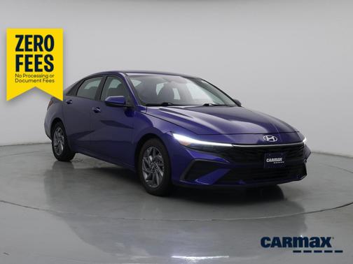 Blue 2024 Hyundai ELANTRA SEL