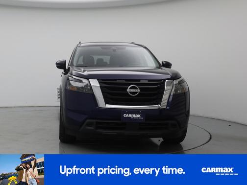 Blue 2025 Nissan Pathfinder SV