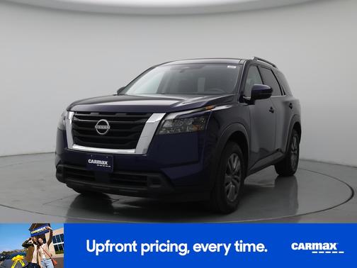Blue 2025 Nissan Pathfinder SV