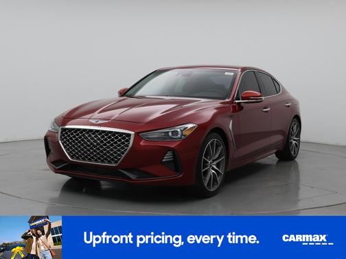 Red 2021 Genesis G70 Sport