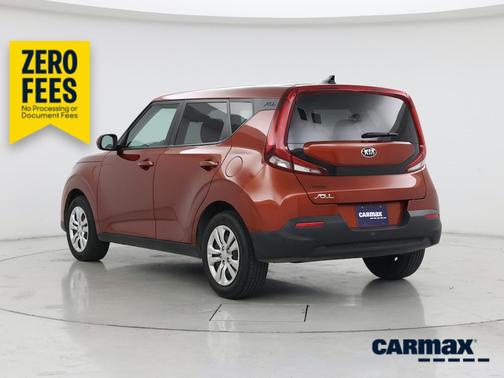 Orange 2020 Kia Soul LX