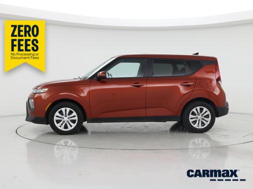 Orange 2020 Kia Soul LX
