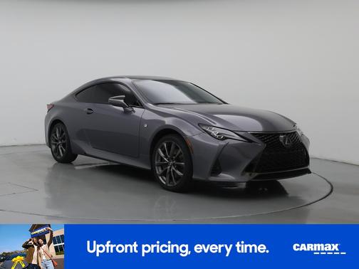 Gray 2019 Lexus RC 350 F-Sport