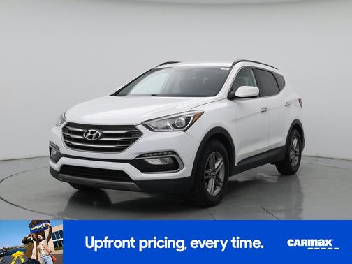 White 2017 Hyundai Santa Fe Sport