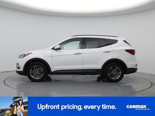 White 2017 Hyundai Santa Fe Sport