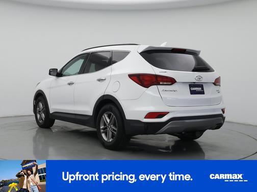 White 2017 Hyundai Santa Fe Sport