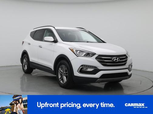 White 2017 Hyundai Santa Fe Sport