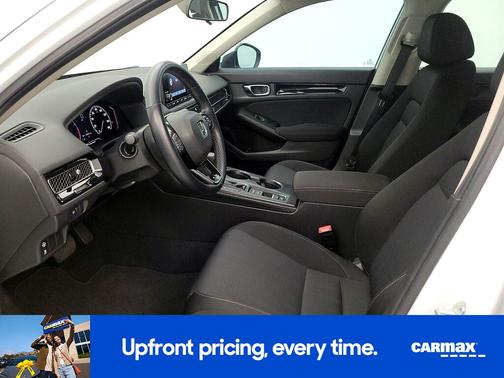 White 2022 Honda Civic EX