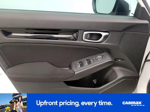 White 2022 Honda Civic EX