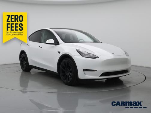 White 2022 Tesla Model Y Long Range
