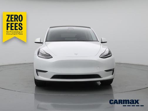 White 2022 Tesla Model Y Long Range