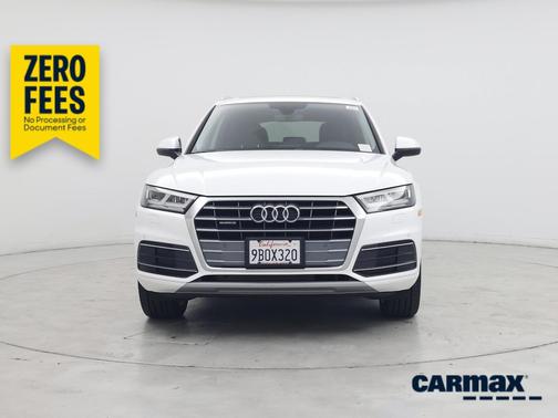White 2019 Audi Q5 Premium Plus