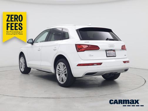 White 2019 Audi Q5 Premium Plus