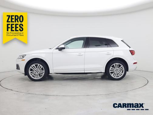 White 2019 Audi Q5 Premium Plus