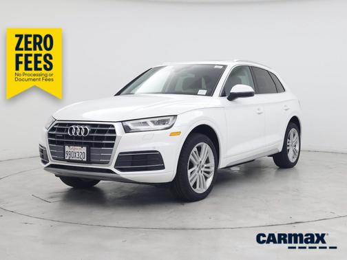 White 2019 Audi Q5 Premium Plus