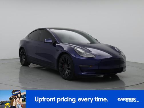 Blue 2023 Tesla Model 3 Performance